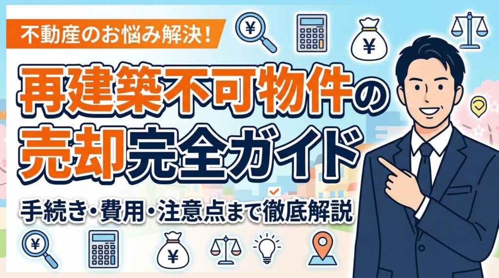 再建築不可物件の売却完全ガイド｜手続き・費用・注意点まで徹底解説