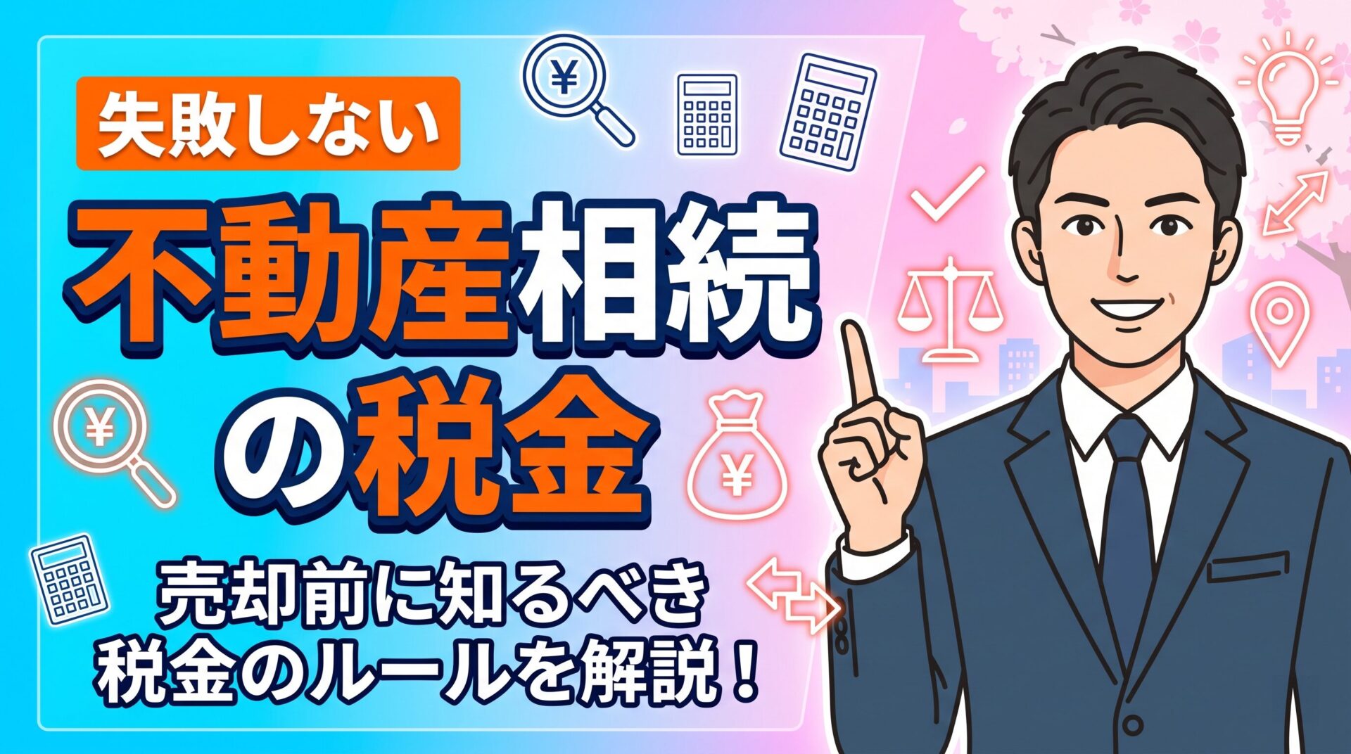 【失敗しない】不動産相続の売却前に知るべき税金のルール
