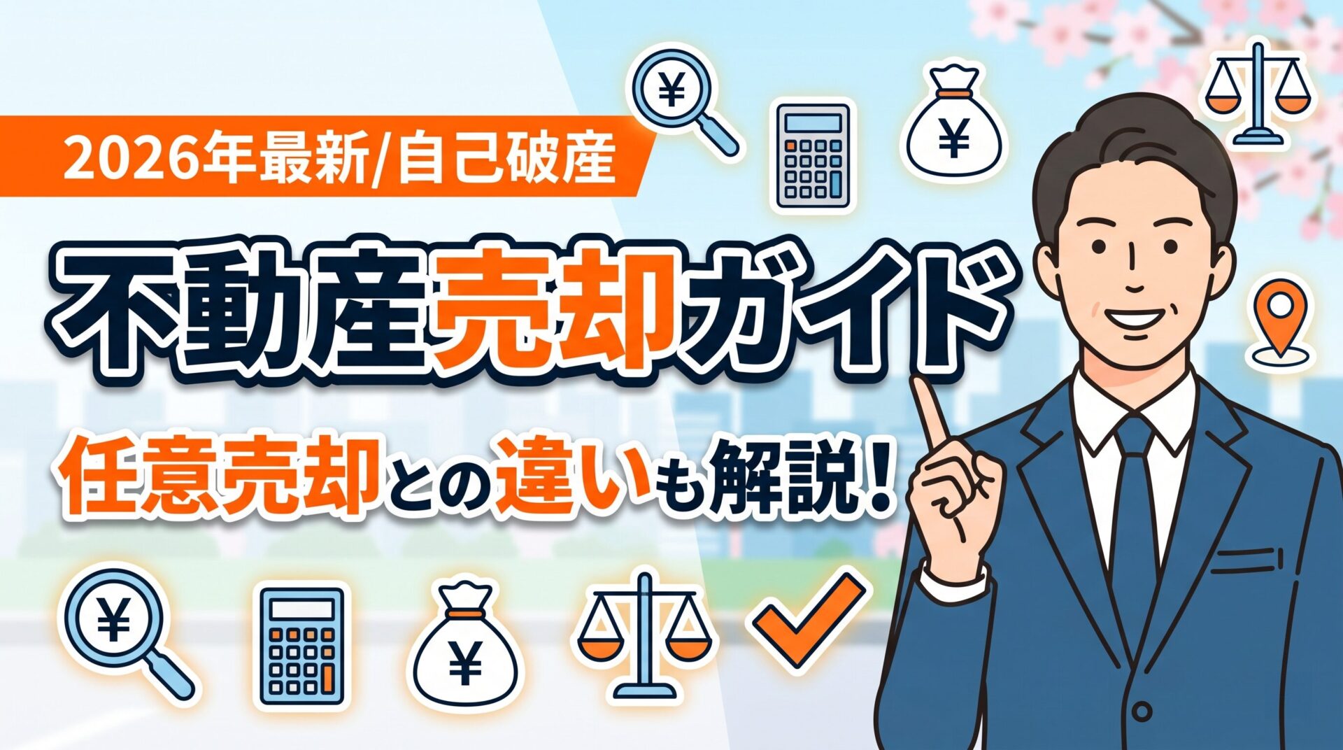 【2026年最新】自己破産時の不動産売却ガイド｜任意売却との違いも解説